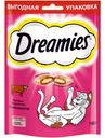 Лакомство Dreamies подушечки с говядиной для кошек 140г