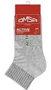 Носки мужские Omsa for Men короткие Active 111 цвет: серый меланж, 39-41 р-р