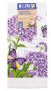Полотенце кухонное велюровое Wellness Роза цвет: сиреневый/белый, 38×63 см