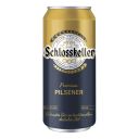 Пиво Schlosskeller Pilsener светлое фильтрованное 4,8% 0,45 л