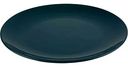 Тарелка обеденная керамическая Maxus с глазурью Малахит цвет: темно-зеленый, 27см