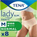 Трусики-подгузники для женщин Tena Lady Slim Pants Normal, размер M, 8 шт.