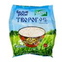 Творог БЕЛЫЕ РОСЫ 9%, 350г
