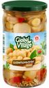 Грибы Global Village Шампиньоны маринованные 330г