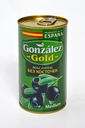 Маслины Gonzalez Gold черные без косточки 350 г