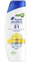 Шампунь и бальзам-ополаскиватель против перхоти для жирных волос 2в1 Head & Shoulders цитрусовая свежесть, 360мл