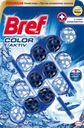 Туалетный блок BREF® Колор актив с хлором, 3х50г 