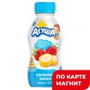 АГУША Йогурт Клубника банан 2,7% 180г пл/бут (ВБД):4/12