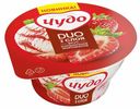 Десерт творожный Чудо Duo 2 слоя клубничное мороженое 5,1% 110 г
