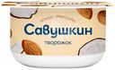 Паста творожная Савушкин кокос-миндаль 3.5%, 120г