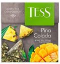 Чай зеленый Tess Pina Colada, 20 пирамидок