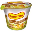 Пюре Роллтон картофельное с жареными лисичками, 40г