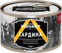 Сардина иваси ДОБРОФЛОТ с маслом, 245г