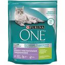 Корм для кошек с чувствительным пищеварением Purina One с индейкой и рисом, 750 г