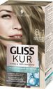 Краска для волос Уход и увлажнение, холодный пепельно-русый оттенок, Gliss Kur, 1 шт.