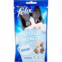 Лакомство для кошек хрустящее Felix Молоко, 60 г
