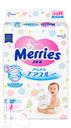 Подгузники MERRIES размер M 6-11кг, 64шт