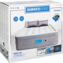 Кровать надувная двуспальная Bestway Alwayzaire 493966 со встроенным воздушным насосом, 2,03×1,52×0,46 м