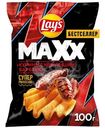Чипсы Lay's Maxx Куриные крылышки барбекю, 100г