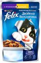 Корм Felix «Двойная вкуснятина» для кошек желе ягненок курица, 85 г