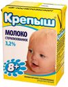 Молоко детское «Крепыш» стерилизованное 3,2%, 200 мл
