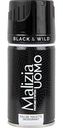 Дезодорант для тела мужской парфюмированный Malizia Uomo Black & Wild , 150 мл