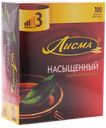 Чай черный «Лисма» Насыщенный, 100 пакетиков