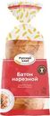Батон пшеничный РУССКИЙ ХЛЕБ Нарезной, высший сорт, в нарезке, 400г