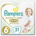 Трусики Pampers Premium Care Pants 6 (15+ кг) 31 шт