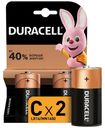 Батарейки Duracell Basic C 2 шт
