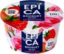 Йогурт EPICA BOUQUET Клубника и экстракт розы 4,8%, без змж, 130г