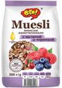 Мюсли Ого! с малиной и черникой, 300г