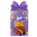 Новогодний набор MILKA печенье/вафли, 142г 