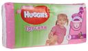 Подгузники-трусики Huggies девочкам №6 44шт
