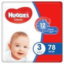 Подгузники Huggies Classic 3 (4-9 кг) 78 шт