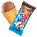 Мороженое «ГОСТОВский пломбир» шоколадный вафельный стаканчик, 90 г