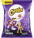 Кукурузные палочки Cheetos краб-бургер, 55 г