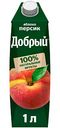 Нектар Добрый Персик-Яблоко, 1л