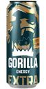 Напиток Gorilla Extra Energy безалкогольный тонизирующий газированный пастеризованный, 450мл