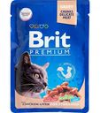 Корм для стерилизованных кошек Brit Premium Куриная печень в соусе, 85 г