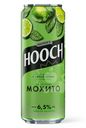 Коктейль алкогольный Hooch Super со вкусом Мохито и соком лайма 6.5%, 450мл
