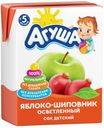 Сок детский Агуша яблоко-шиповник осветленный с 5 месяцев 200 мл