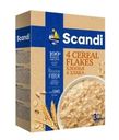 Хлопья Scandi 4 злака 400г