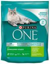 Сухой корм Purina One с индейкой для взрослых кошек живущих в домашних условиях 750 г