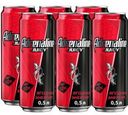 Энергетический напиток Adrenaline Juicy, Ягоды, 05л, Банка (6 шт)