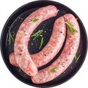 Колбаски для жарки свиные Глобус в натуральной оболочке, на подложке, 1 кг