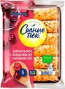 Блинчики «Солнцепек» с вишневой начинкой, 360 г