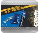 Набор для мужчин: бритва-стайлер Gillette Styler с 3 кассетами, 3 гребня и чехол