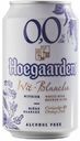 Пивной напиток Hoegaarden 0.0% безалкогольный светлый пастеризованный нефильтрованный осветленный 0,33 л