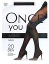 Колготки женские 20 den Once you nero, 4